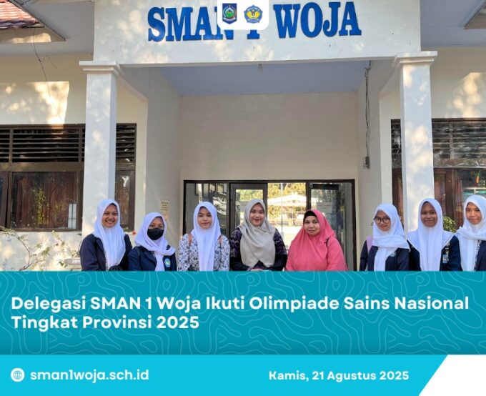 Delegasi SMAN 1 Woja Ikuti Olimpiade Sains Nasional Tingkat Provinsi 2025