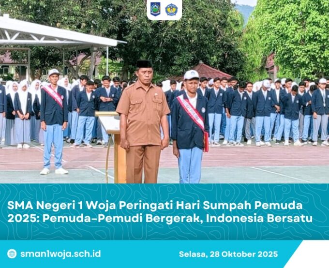 SMA Negeri 1 Woja Peringati Hari Sumpah Pemuda 2025: Pemuda–Pemudi Bergerak, Indonesia Bersatu