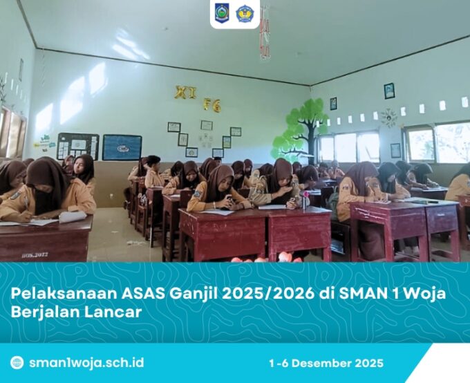 Pelaksanaan ASAS Ganjil 2025/2026 di SMAN 1 Woja Berjalan Lancar