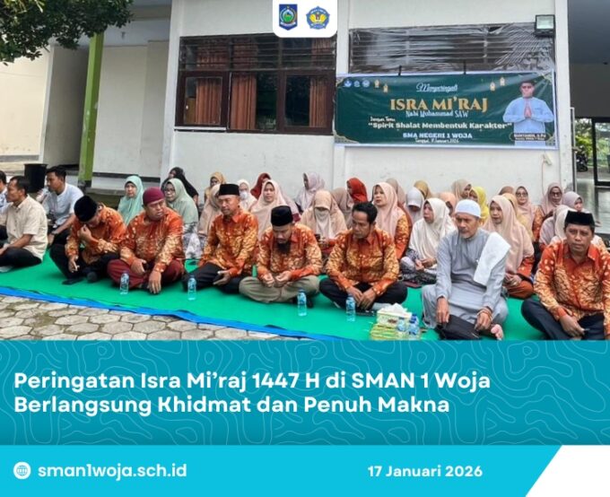 Peringatan Isra Mi’raj 1447 H di SMAN 1 Woja Berlangsung Khidmat dan Penuh Makna