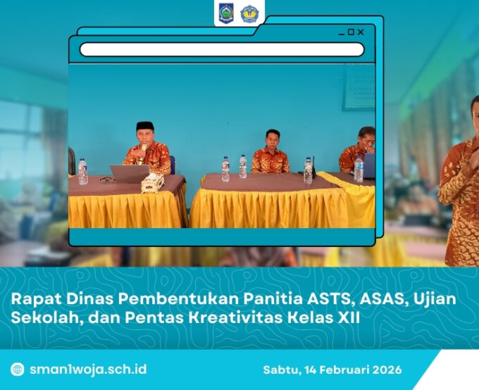 Rapat Dinas Pembentukan Panitia ASTS, ASAS, Ujian Sekolah, dan Pentas Kreativitas Kelas XII